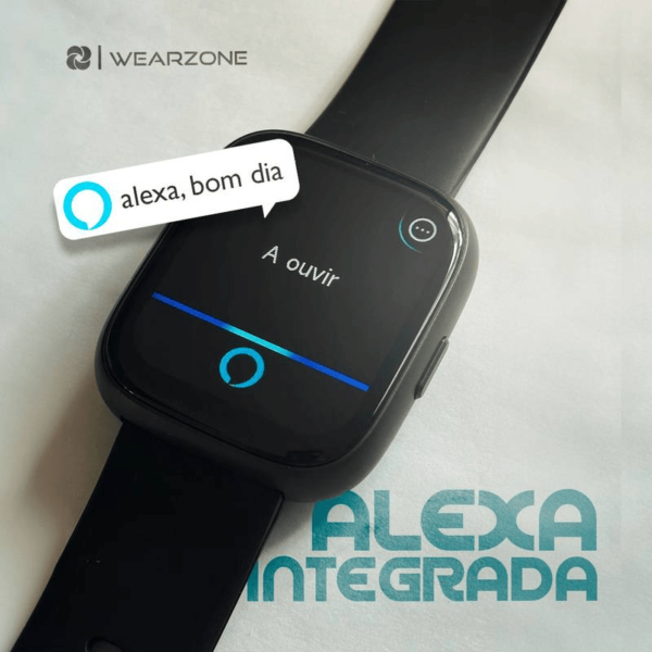 PULSE WEARZONE |Smartwatch para seu dia a dia|A PROVA D'ÁGUA, ALEXA integrada, Até 7 Dias de Bateria - Imagem 5