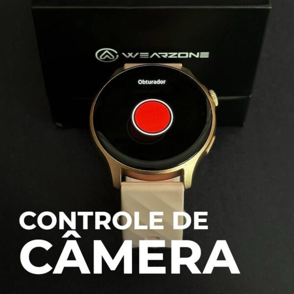 LIFE SMARTWATCH A PROVA D'ÁGUA 1 ATM AMOLED | BATERIA DE LONGA DURAÇÃO| 100 MODOS DE ESPORTES - Imagem 16
