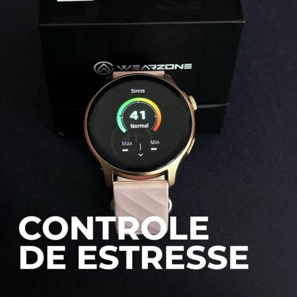 LIFE SMARTWATCH A PROVA D'ÁGUA 1 ATM AMOLED | BATERIA DE LONGA DURAÇÃO| 100 MODOS DE ESPORTES - Imagem 14