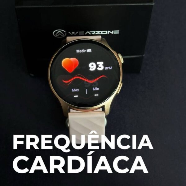 LIFE SMARTWATCH A PROVA D'ÁGUA 1 ATM AMOLED | BATERIA DE LONGA DURAÇÃO| 100 MODOS DE ESPORTES - Imagem 12