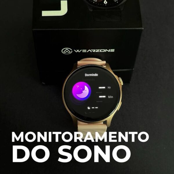 LIFE SMARTWATCH A PROVA D'ÁGUA 1 ATM AMOLED | BATERIA DE LONGA DURAÇÃO| 100 MODOS DE ESPORTES - Imagem 6
