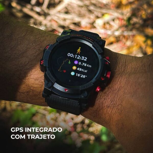 THUNDER WEARZONE | À PROVA D'ÁGUA 1ATM | CONEXÃO C/ STRAVA | GPS TRACKING INTEGRADO | ESPORTIVO - Imagem 6